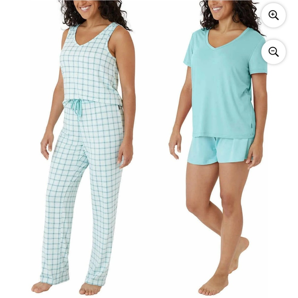 NWT Eddie Bauer 4 Pc pajama set SIZE S